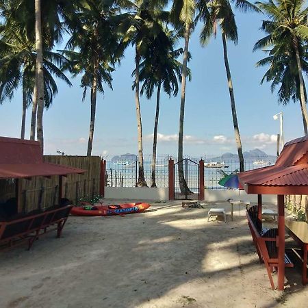 El Seatopia Beach Cottages El Nido Exteriör bild